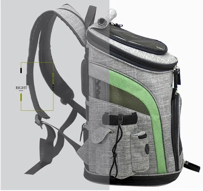 Dog Carrier Backpack Bag Breathable Dogs for small dogs Cat Bag Portable Pet Shoulder Dog Stuff Hiking Travel Walking Riding