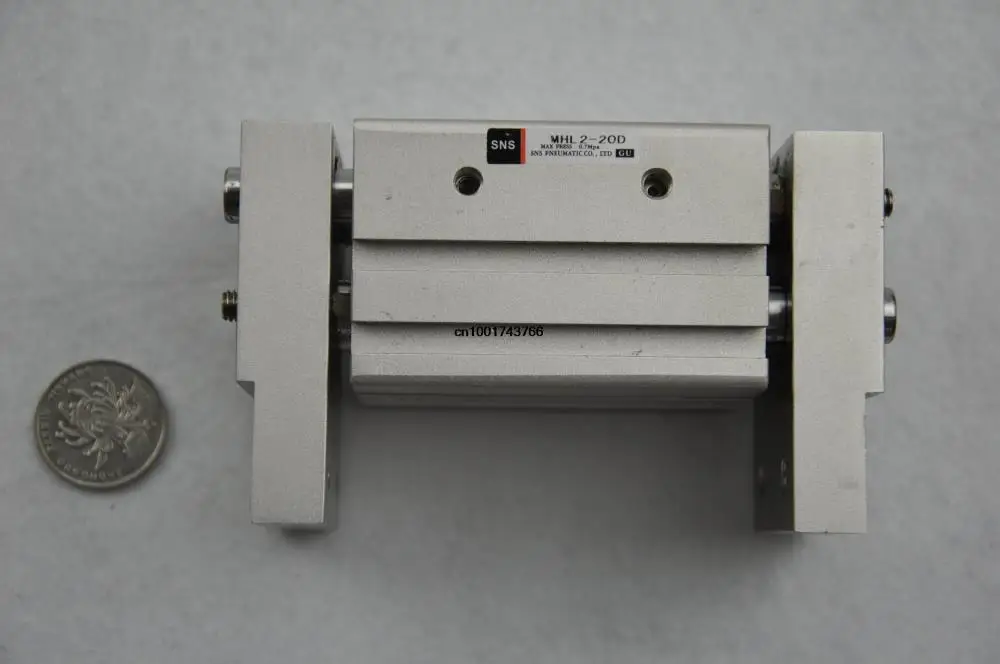 Пневматический захват SMC типа с широким размером отверстия диаметр цилиндра 20 мм