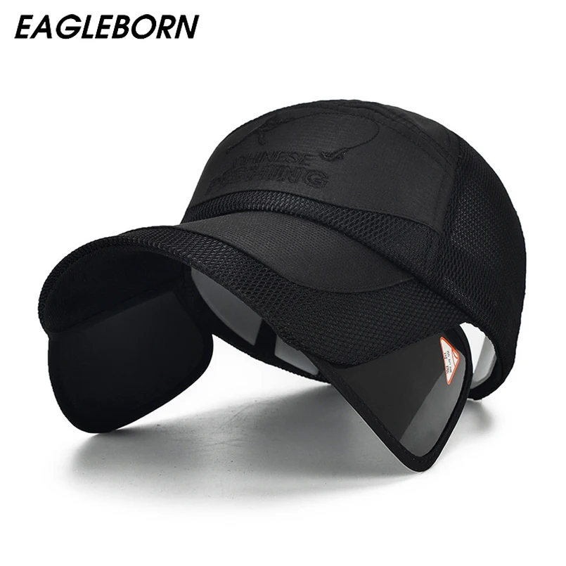 [EAGLEBORN] спортивная летняя бейсболка Мужская женская шляпа бренда Gorra Hombre Snapback уличная Кепка водителя грузовика