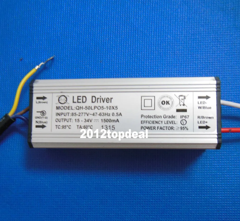 Water Proof Power Supply LED Driver 10w 20w 30w 50w 100w 150W 200W SMD Light | Лампы и освещение