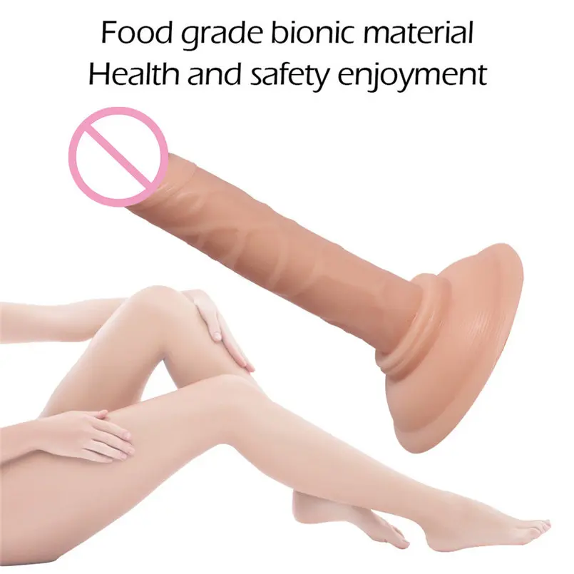 4 72 дюймовый реалистичный фаллоимитатор на присоске мужской двухслойный