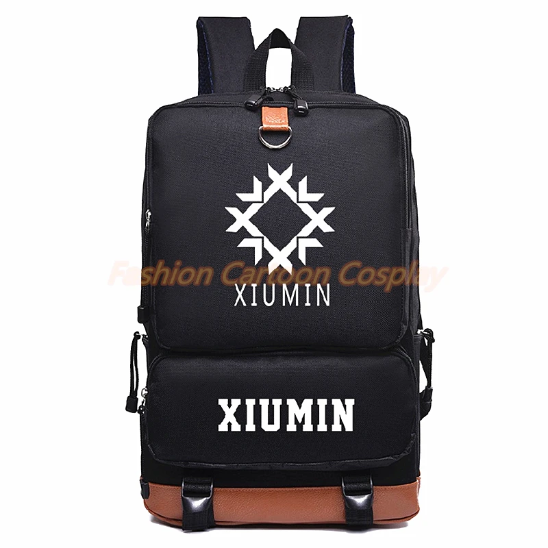 Рюкзак с логотипом monster Lucky one школьный рюкзак EXO сумка для ноутбука 2019|canvas school bag|bag