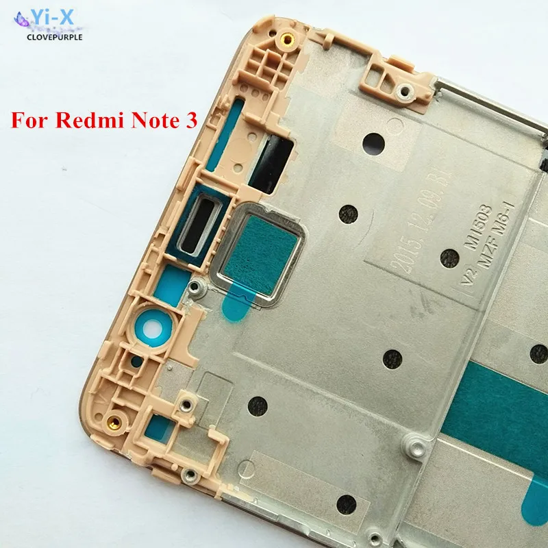 1 шт. передняя панель ЖК дисплея для Xiaomi Redmi Note 3 и Pro|repair parts|middle framemiddle frame note |