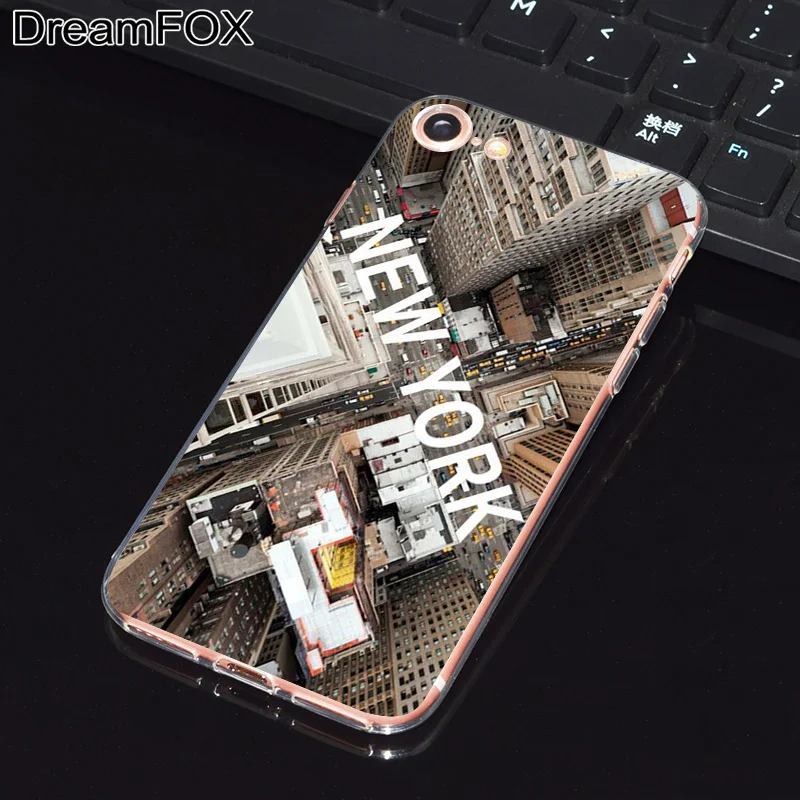 DREAMFOX L539 Нью-Йорк Мягкий ТПУ силиконовый чехол для Apple iPhone 11 Pro XR XS Max 8X7 6 6S Plus 5 5S SE 5C 4