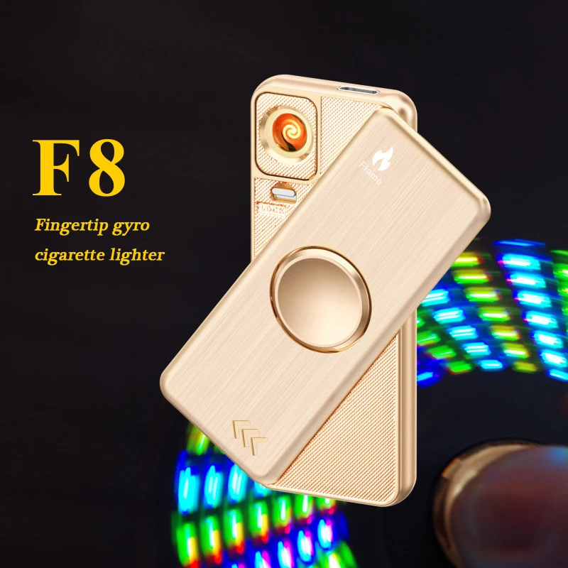 F8 поворотный пальца гироскопа прикуривателя USB зарядка Smart ветрозащитный
