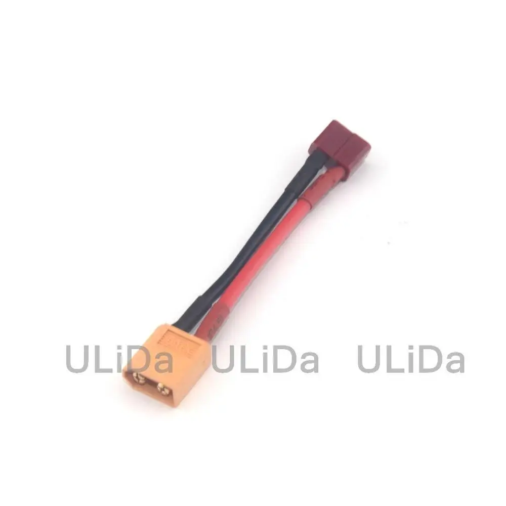 XT60 гнездовой к т Штекерный разъем Deans 7 см 12AWG адаптер/кабель/провод для RC|connector
