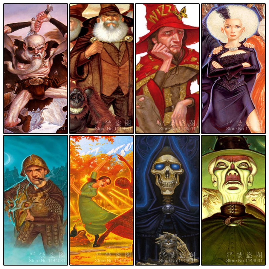 5D алмазная вышивка крестиком Терри пратчетт фантазия герой Алмазная абстрактный