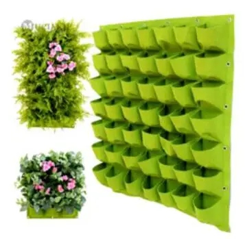 Горшок из ткани толстый черный горшок корень контейнер для растений садовые