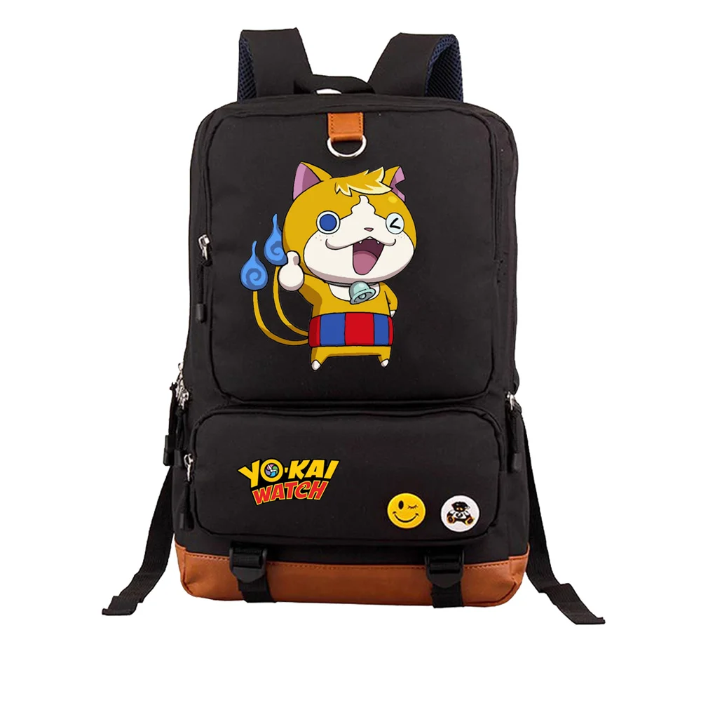 Аниме кай YO KAI Jibanyan рюкзак студентам школьная сумка Для мужчин wo Мужчин's