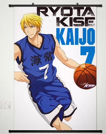 Аниме Манга Kuroko no Basuke Kuroko's Баскетбол без корзины свиток картина 60x90 см