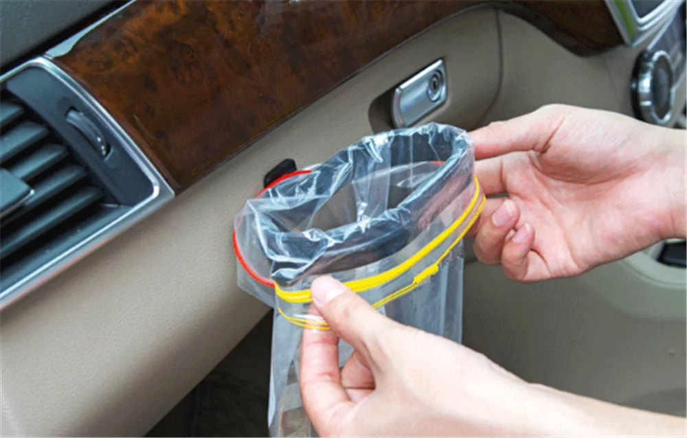 Автомобильная корзина для мусора рамка auto отходов сумка хранения баррель