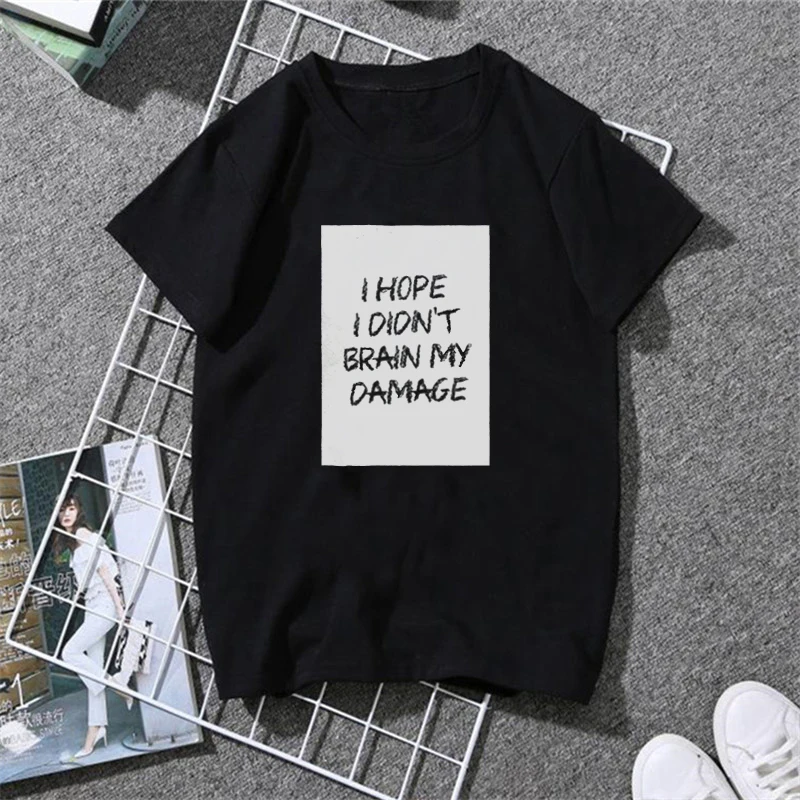 2019 Забавный Симпсон мультфильм последняя футболка Женская Harajuku эстетика