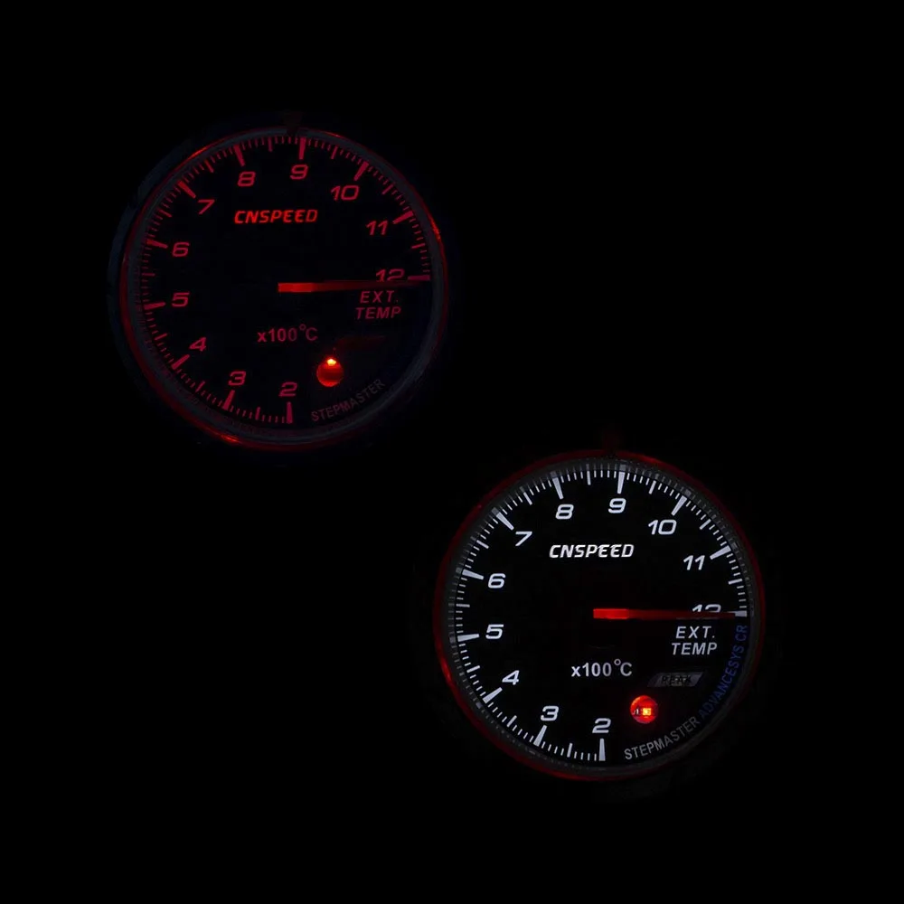 Датчик температуры выхлопного газа CNSPEED 60 мм 12 В датчик EGT EXT с датчиком красный и