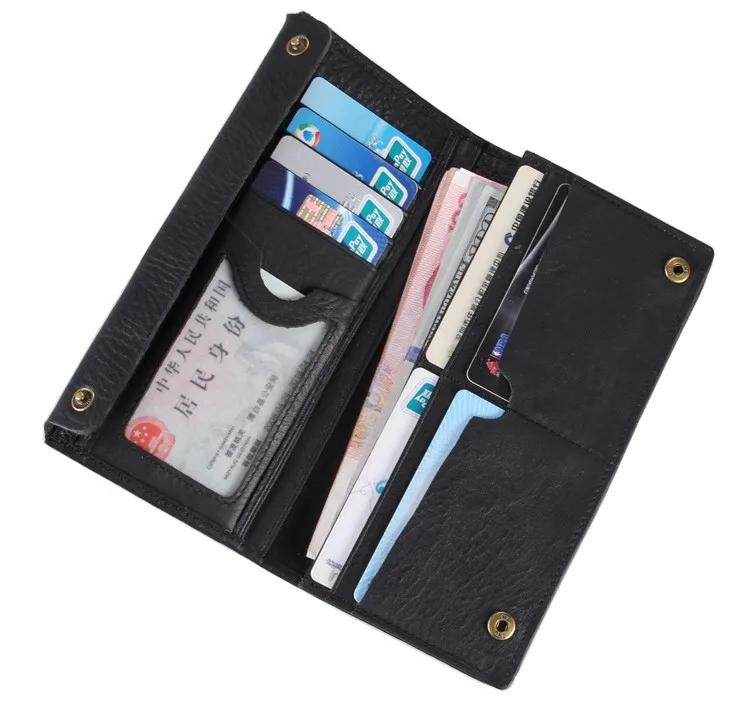 Модный мужской кошелек из натуральной кожи Augus уникальный дизайн держатель для