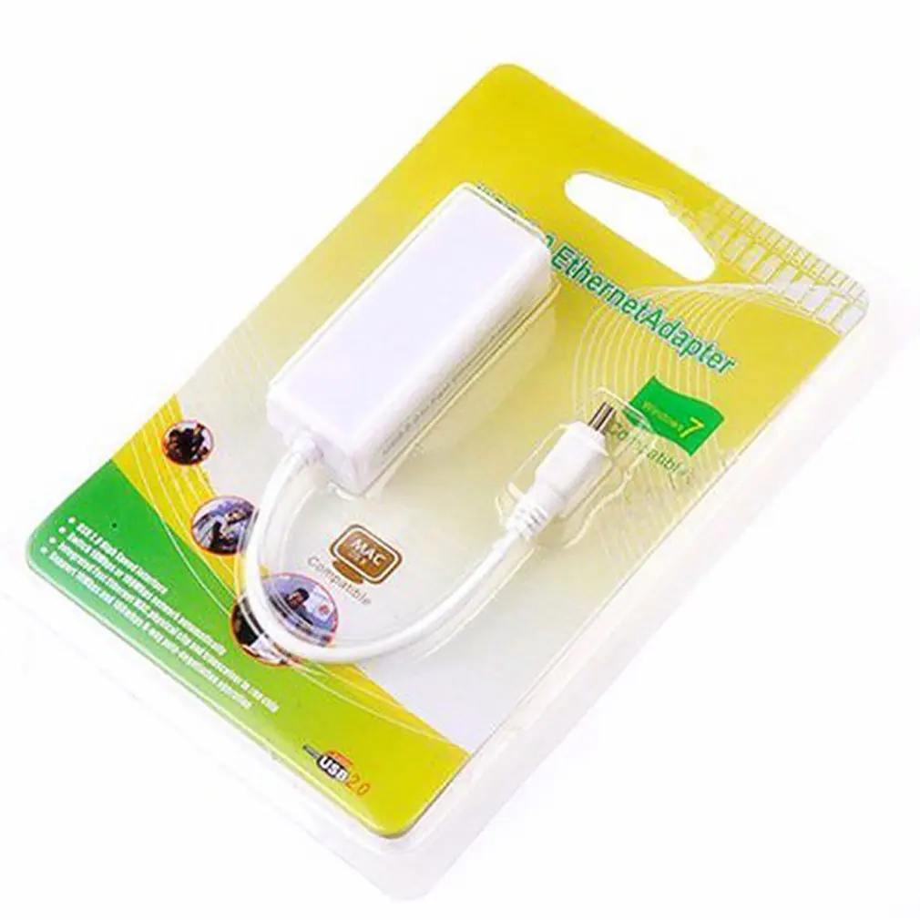 Micro USB 2 0 5 Pin к Ethernet 10/100 Мбит/с RJ45 сети LAN Карта адаптера для планшета|Кабели VGA| |