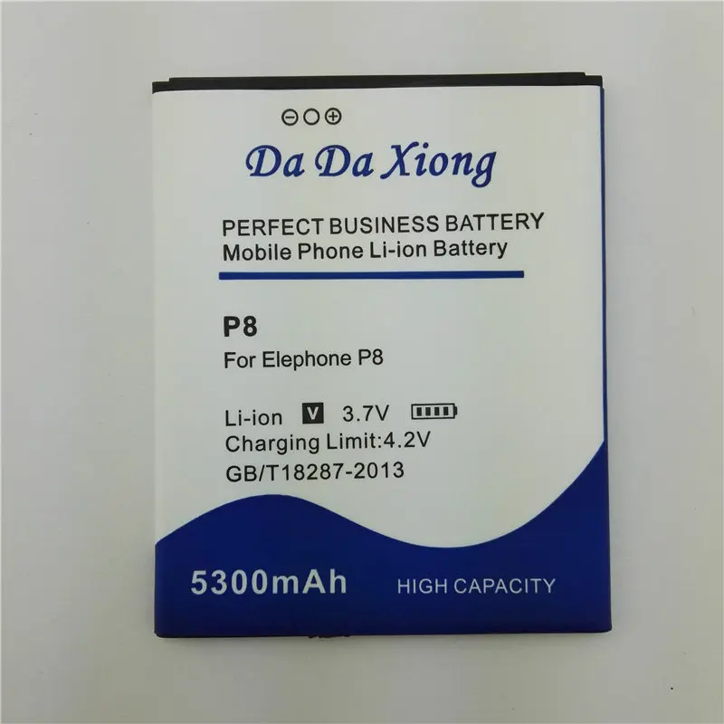 High Capacity 5300mAh For Elephone P8 Battery STAR N9000 N9000+ N9800 N3+ Phone | Мобильные телефоны и аксессуары
