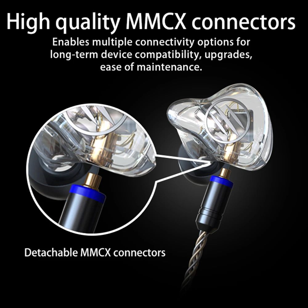 BGVP DM7 6BA IEM наушники в ухо Ноулз сонион 6 сбалансированная арматура HiFi монитор Студия DJ стерео спортивные MP3 наушники MMCX кабель