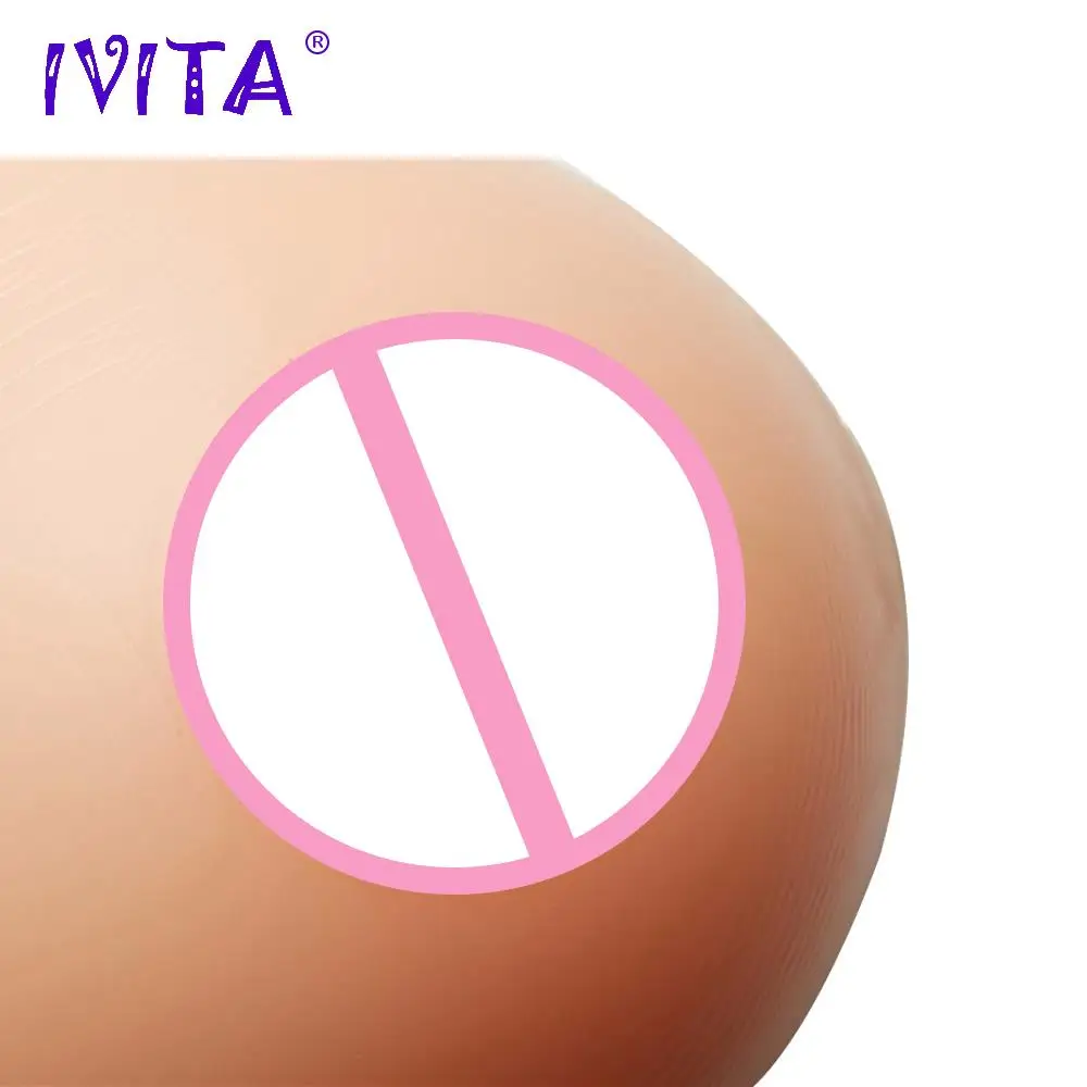 IVITA 3200 г огромная Реалистичная силиконовая форма груди для трансвеститов мужчин