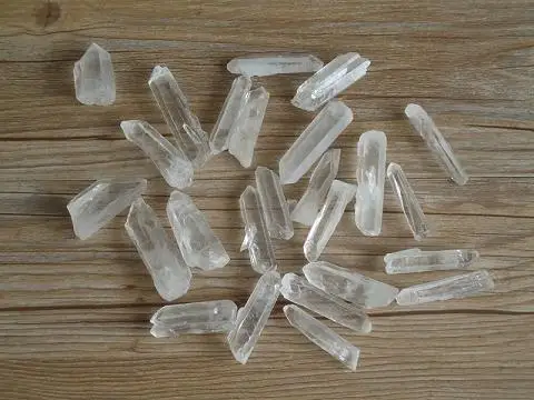 (0.22LB)AAAA +Clear NATURAL Lemurian Seed Quartz Crystal Points Specimen100g /lot free shipping | Дом и сад