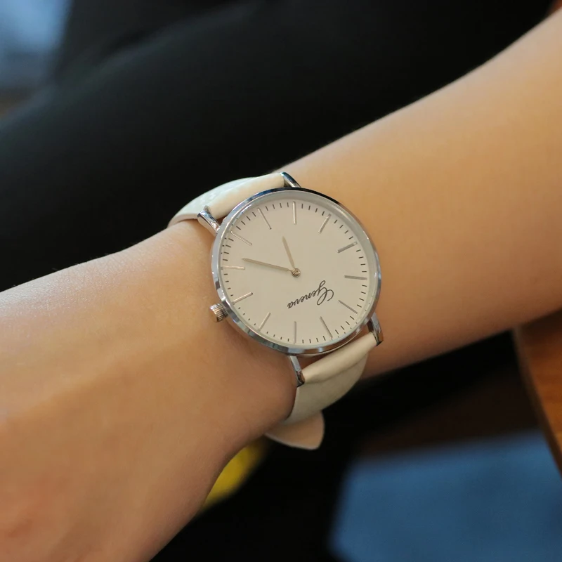 Новые Модные Простые Стильные цветные женские часы с изменением температуры