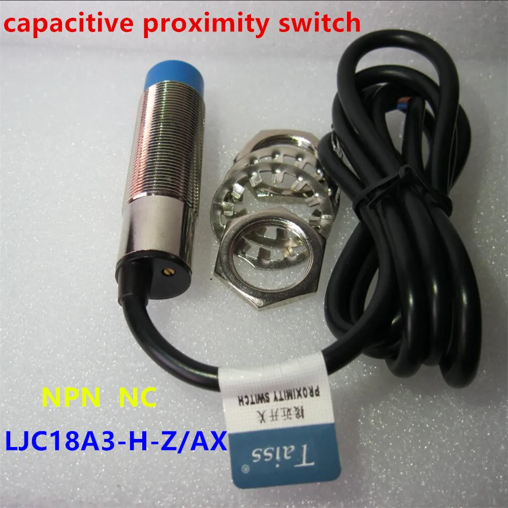 

5pc High Quality LJC18A3-H-Z/AX 1-10mm distance measuring Capacitance Proximity Sensor Switch NPN NC DC 6-36V 300mA M18 3-wire