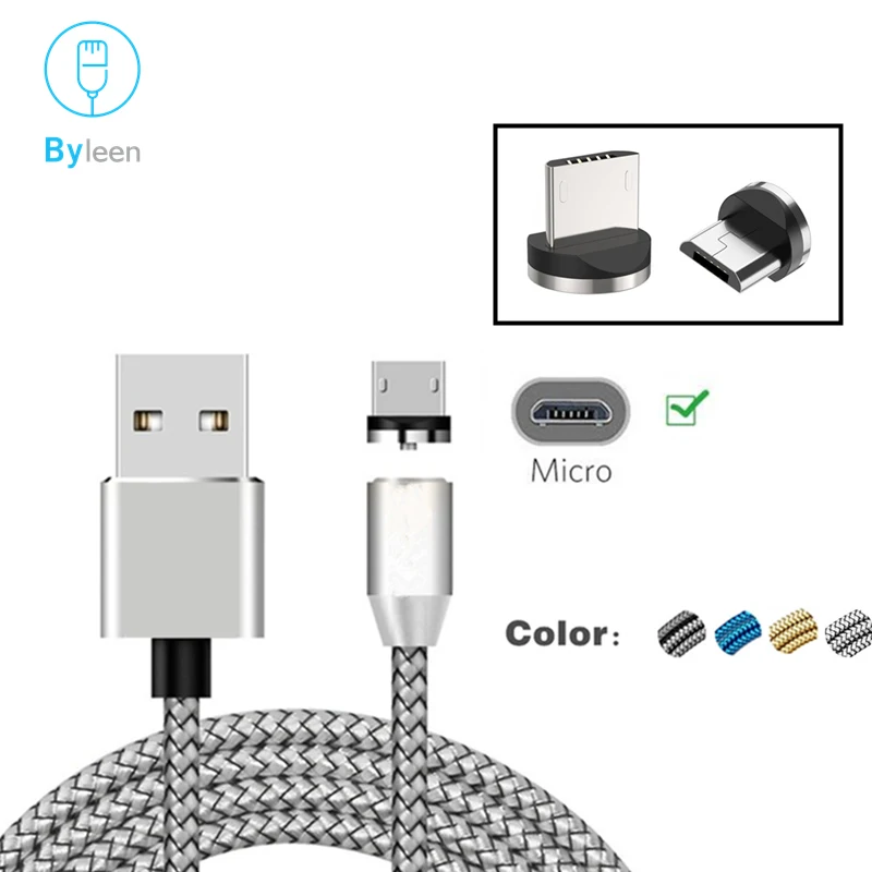 Магнитное зарядное устройство Micro USB 5Pin кабель для сотового телефона Android Huawei Nova