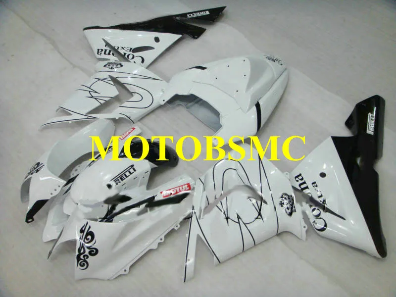 Изготовленный На Заказ набор обтекателей мотоцикла для KAWASAKI Ninja ZX10R 04 05 ZX 10R 2004 2005