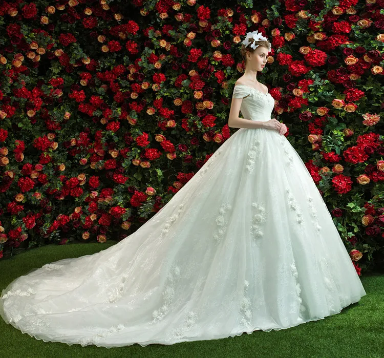 Свадебное платье вечернее vestidos de Noiva Принцесса бальное свадебное 065 | Свадьбы и