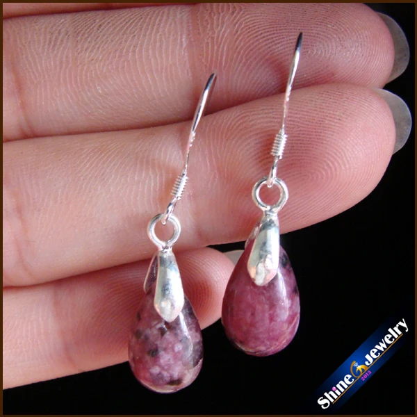 925 браслеты из стерлингового серебра Агаты серьги красный натуральный киви