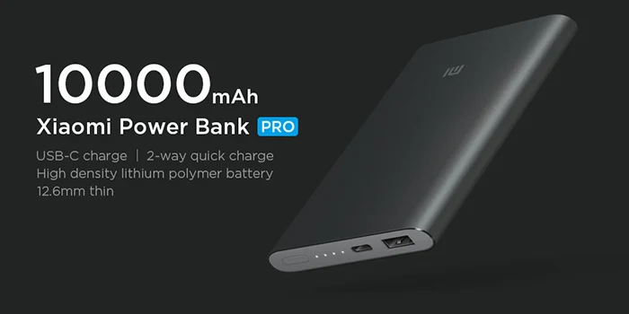 Xiao mi power Bank 10000 мАч Pro usb type C QC3.0 Быстрая зарядка mi power bank 10000 портативное зарядное устройство Внешний аккумулятор повербанк