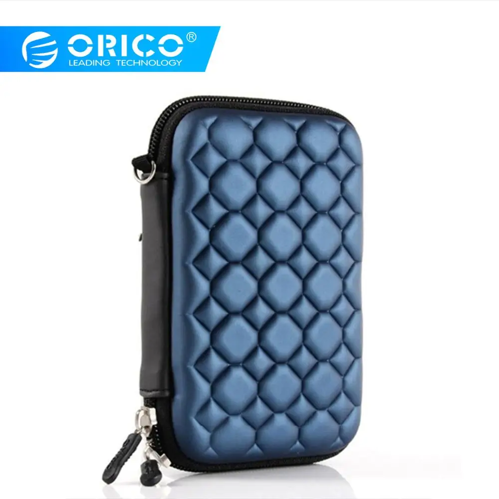 ORICO 2,5 дюймов HDD SSD защитная сумка чехол для портативного жесткого диска Сумка для внешнего портативного HDD hdd коробка чехол для хранения защита