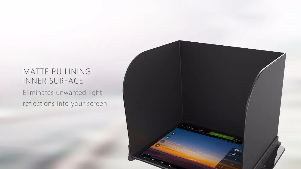 Pgytech для 10.5 дюймов Pad Дистанционное управление зонт для Mavic Pro Platinum Phantom 4 Pro Inspire M600 Осмо Мониторы капюшон L220