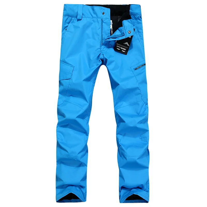 Лыжный костюм Snow gsou мужской в клетку ветронепроницаемый и теплый|ski suits male|ski suitgsou