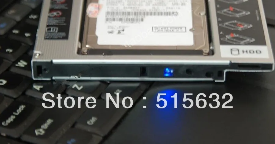 Новинка высококачественный адаптер IDE SATA для жесткого диска Caddy Optical CD Bay 12 7 мм