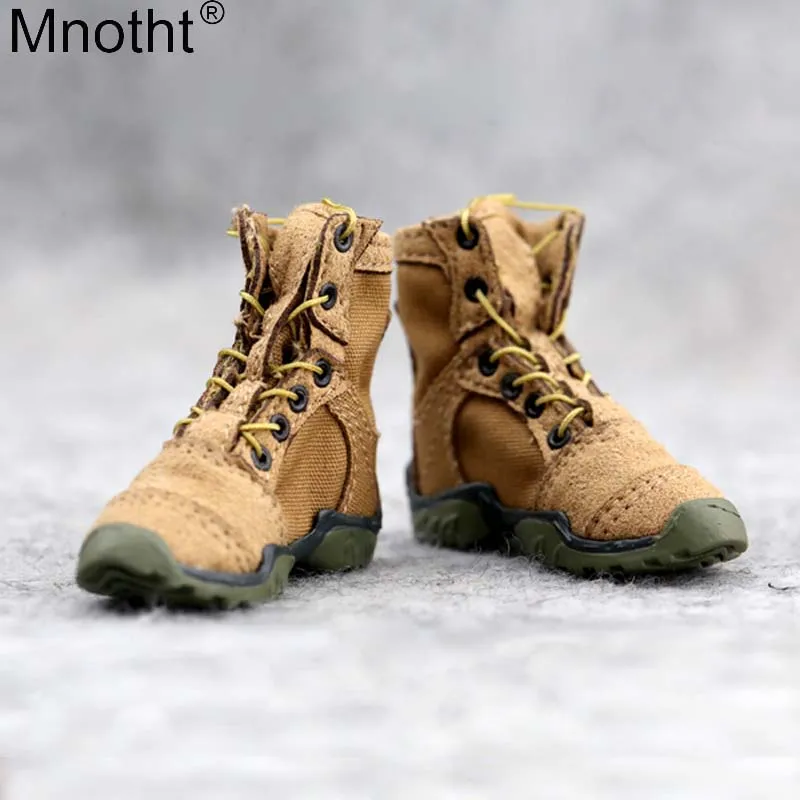 Mnotht 1/6 CALTEK USMC боевые ботинки американская маркировка обувь пустыня желтая