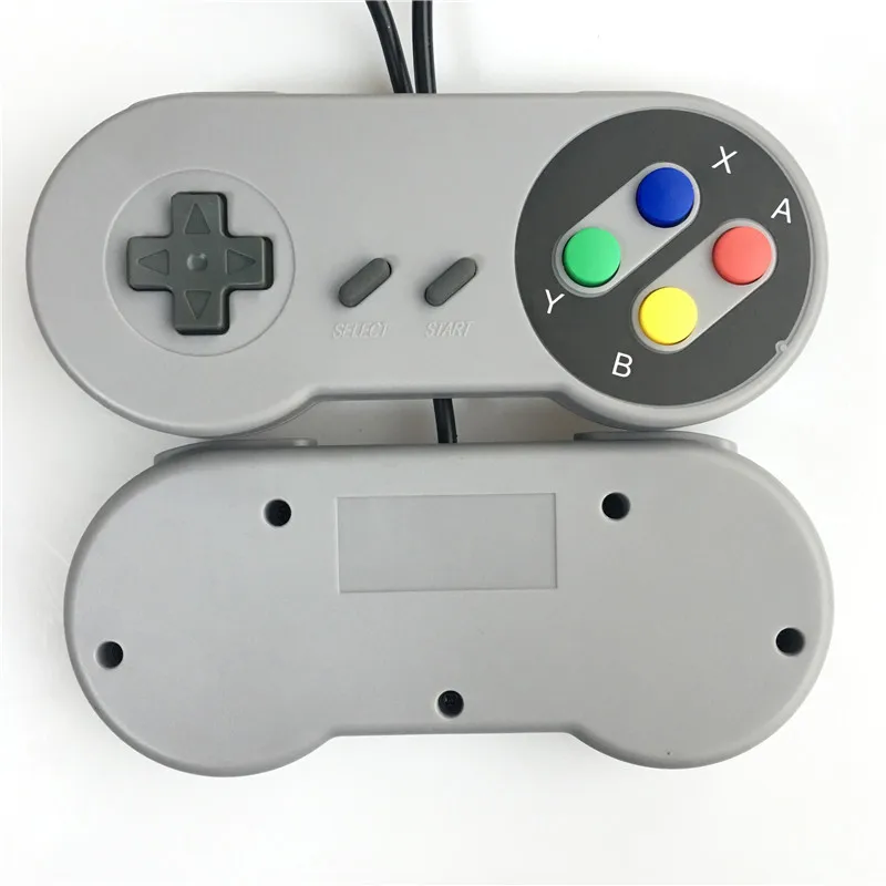 USB 2,0 PC геймпад проводной игровой контроллер джойстик игровой контроль Лер SNES игровой коврик для Windows PC MAC компьютерный контроль - Цвет: Red Green button
