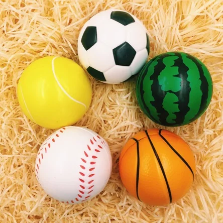 10 см пены губки шар декомпрессии сцепление мяч ребенок игрушки детские резиновые