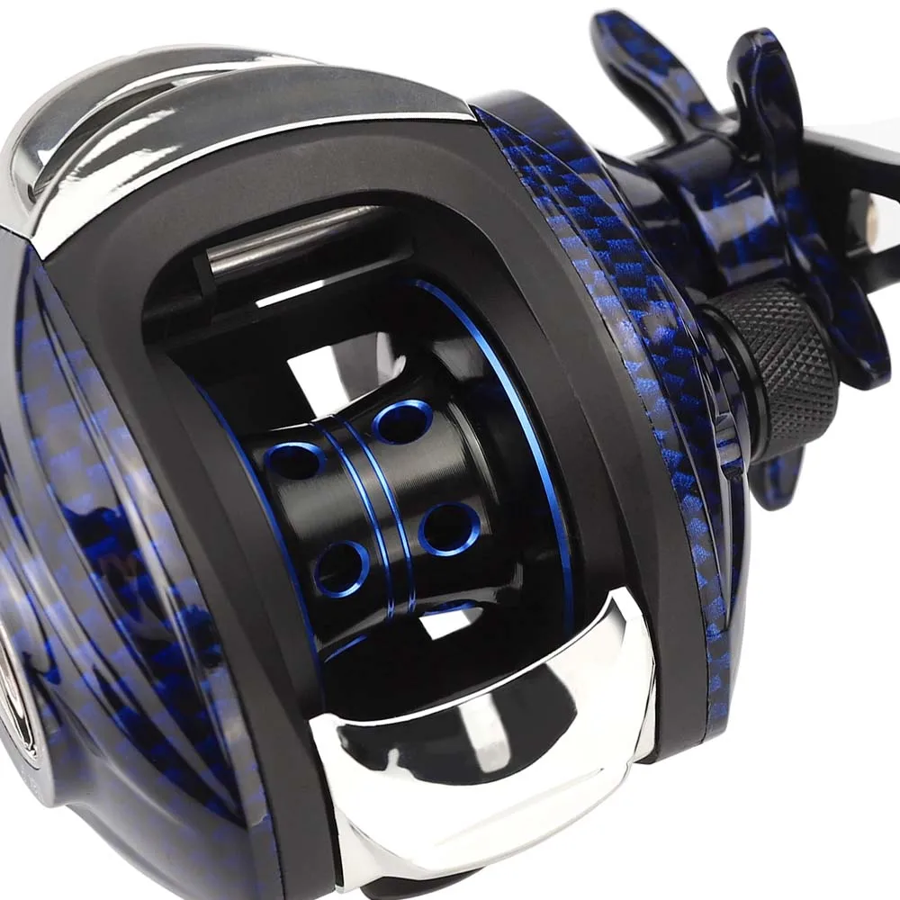 Высокоскоростная Рыболовная катушка с двойной тормозной системой 7 2: 1 15 +