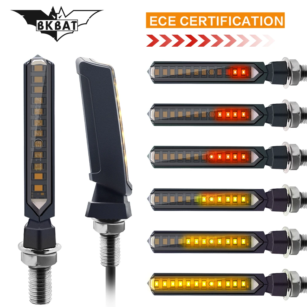 Led стоп Сигналы поворота мотоцикла стрелы мигалка мото сигнал для Kawasaki ninja 300 250r 250