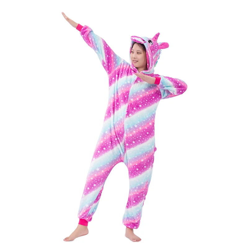 Единорог Косплей Костюм Onesie аниме женские костюмы косплей мультфильм животных