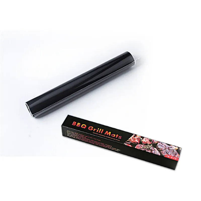 Многоразовый антипригарный коврик для барбекю толщина 0 2 мм 5 шт./лот|bbq grill mat|grill
