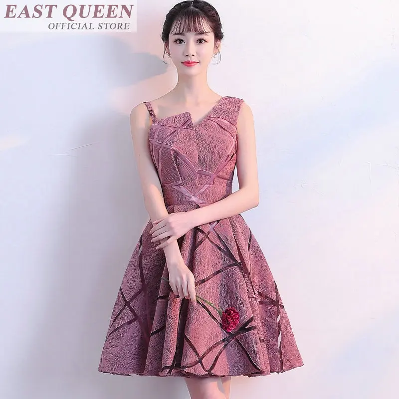 Женское платье без рукавов в китайском стиле винтажная туника элегантное