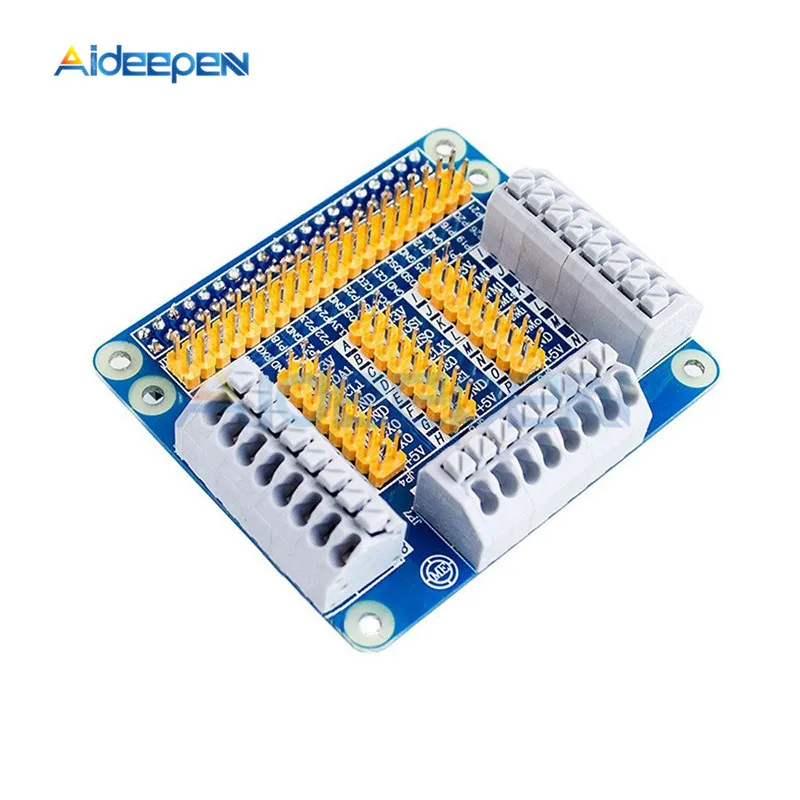 Плата расширения GPIO с винтами и перемычными головками для Raspberry Pi 2 3 B + плата