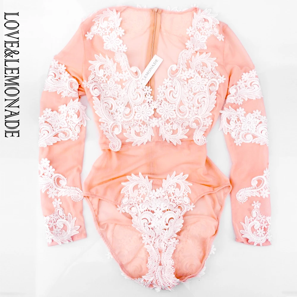 Женский костюм LOVE &amp LEMONADE розовый с длинным рукавом модель LM0005 | Женская одежда