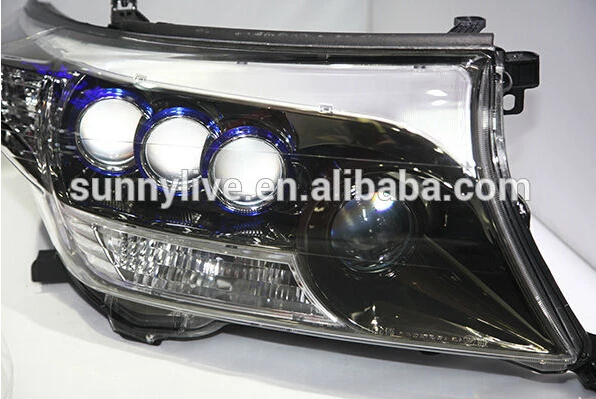2008 2013 год для Land Cruiser LC200 FJ200 светодиодный налобный фонарь Chrome корпус дБ|db digital|db 15