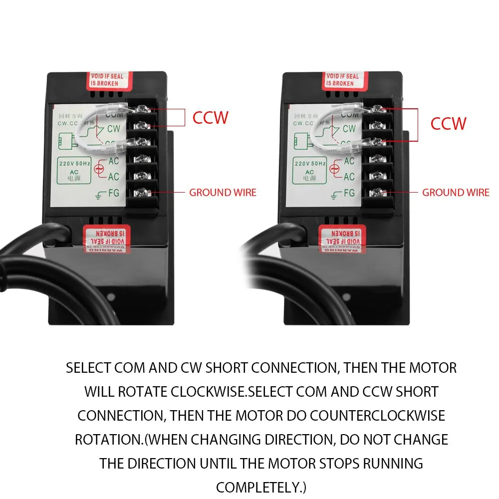 KKMOON 400W AC220V 50/60Hz точечный Цифровой регулируемый регулятор вперед назад Скорость