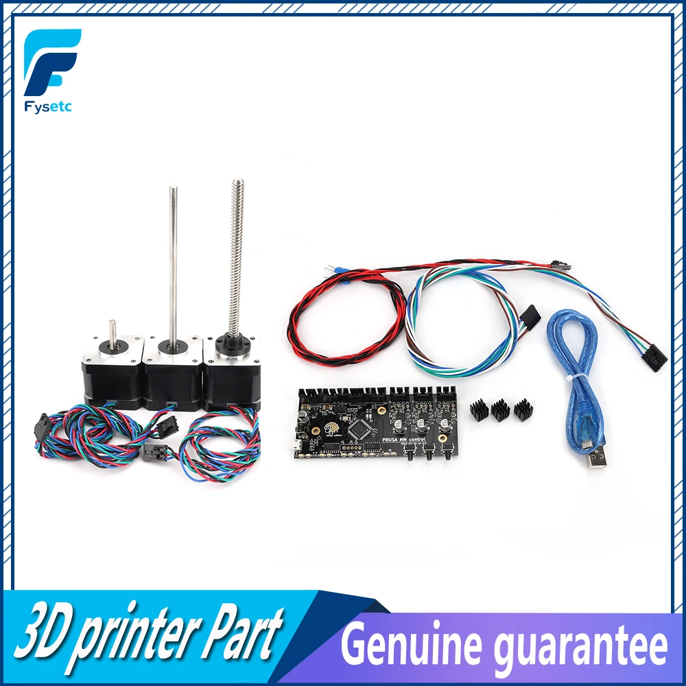 Prusa i3 MK3 Multi Materials 2.0 Board MMU2 Board With Power Signal Wire And Motors Kit Prusa i3 MMU2.0 Lead Screw Motor Kit