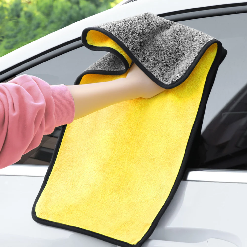 

LEEPEE Ultra Soft Microfiber Cloth Car Wash Towel Cleaning Drying Cloth Tool 30*30/60cm Auto Care Detailing For Toyota