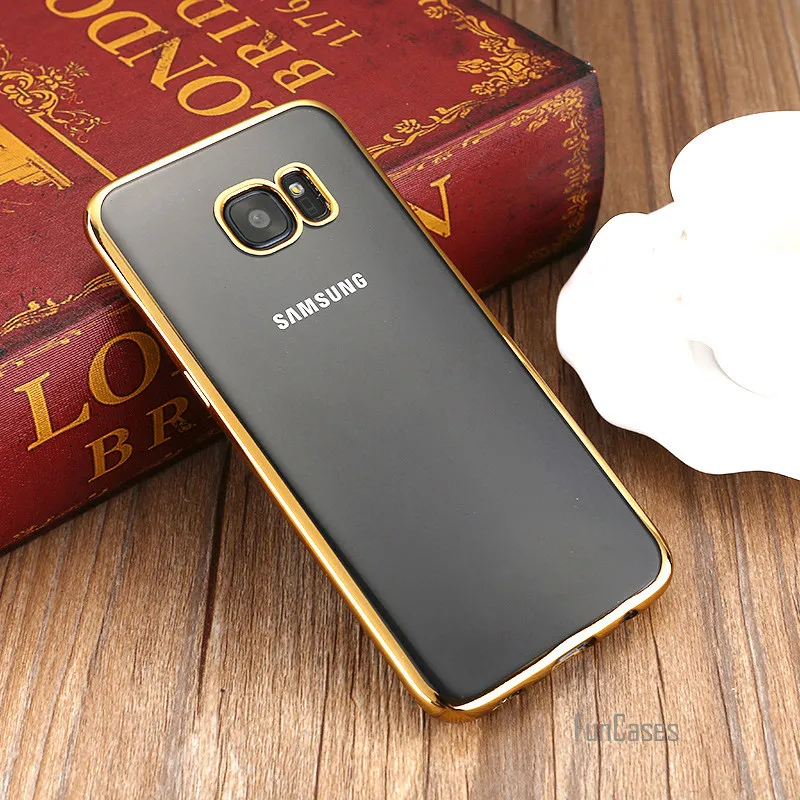 Для samsung Galaxy S6 край PlusTransparent полный Мягкий защитный чехол из термопластика