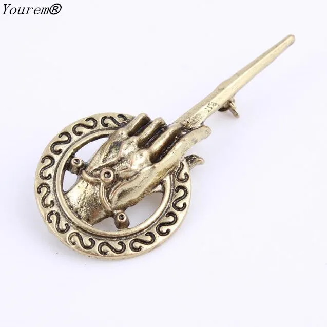 YOUREM Прямая поставка Ювелирные изделия Игра престолов сплава Броши Модные